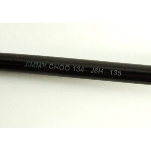 Jimmy Choo Eyeglasses FRAMES ONLY Black Wayfarer 53-17-134 - Picture 11 of 15